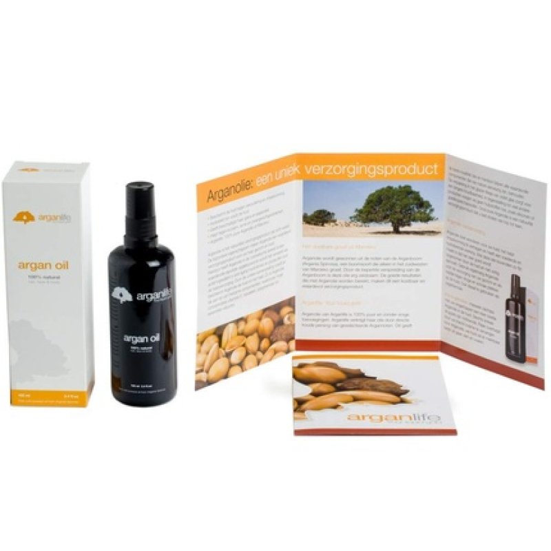 Arganlife Argan Oil Pure Natural Product for Hair, Face, Skin, Nails - 100% Original Cold Pressed