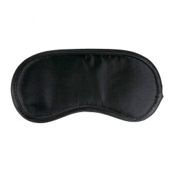 Teazers Black Satin Eye Mask