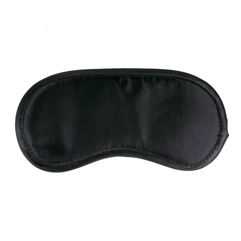 EasyToys Fetish Collection Black Satin Eye Mask