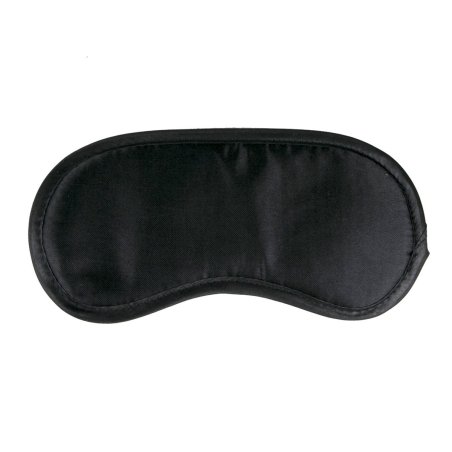 EasyToys Fetish Collection Masque noir de bandage des yeux en satin