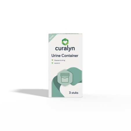 Curalyn Urine Container With Screw Cap - Ideal For Medical Use