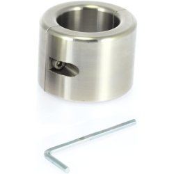 Erotic Fashion RA7383 Ballstretcher Silver Metal 32mm