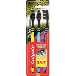 Colgate Zig Zag Charcoal Toothbrush 3ks