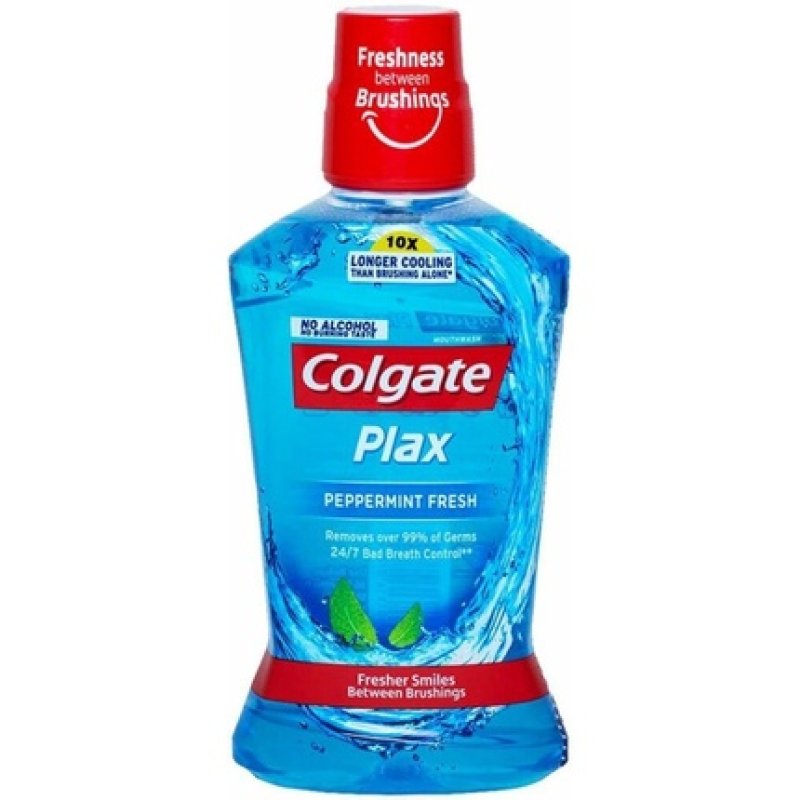 Colgate Mouthwash Plax Peppermint 500ml