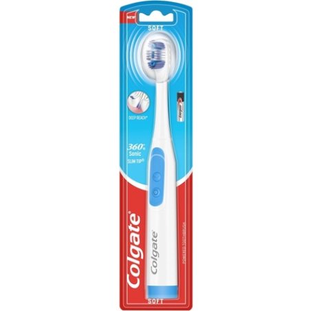 Colgate Toothbrush 360 Battery Floss Tip