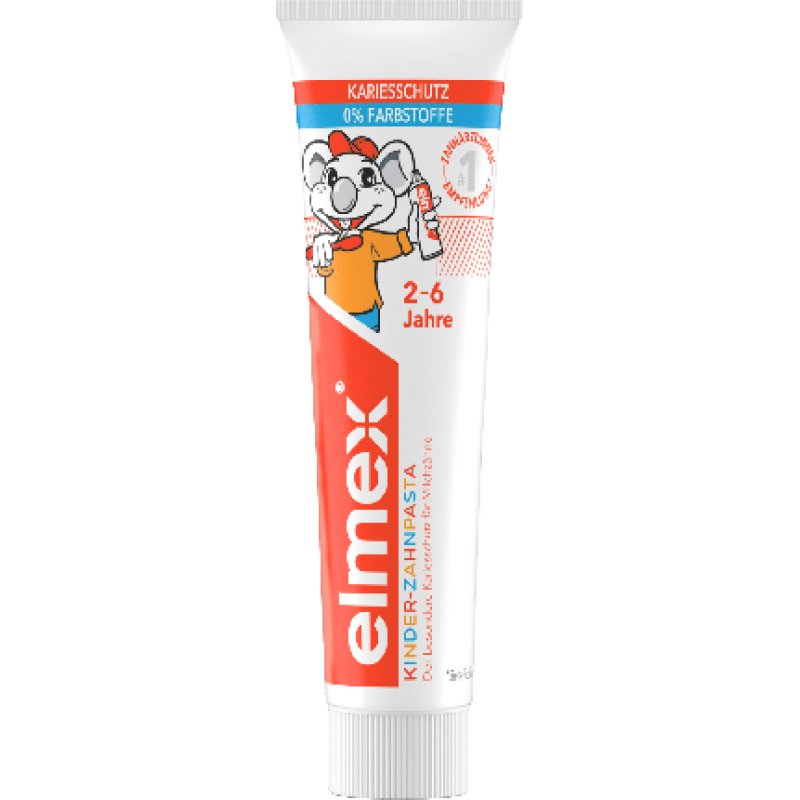 Elmex Children's Toothpaste 2 To 6 Years 12 Ml