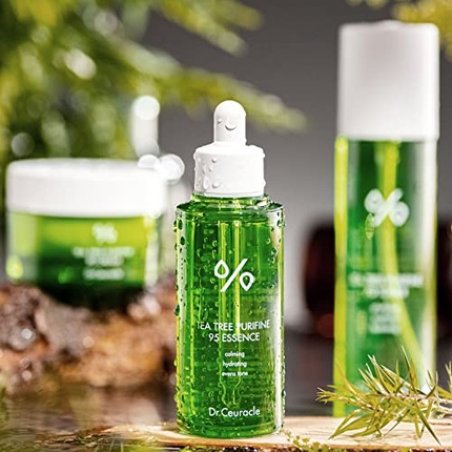 Dr. Ceuracle Tea Tree Purifine Essence The Mildest Serum with 95% Tea Tree Extract Lightweight Moisturizer for