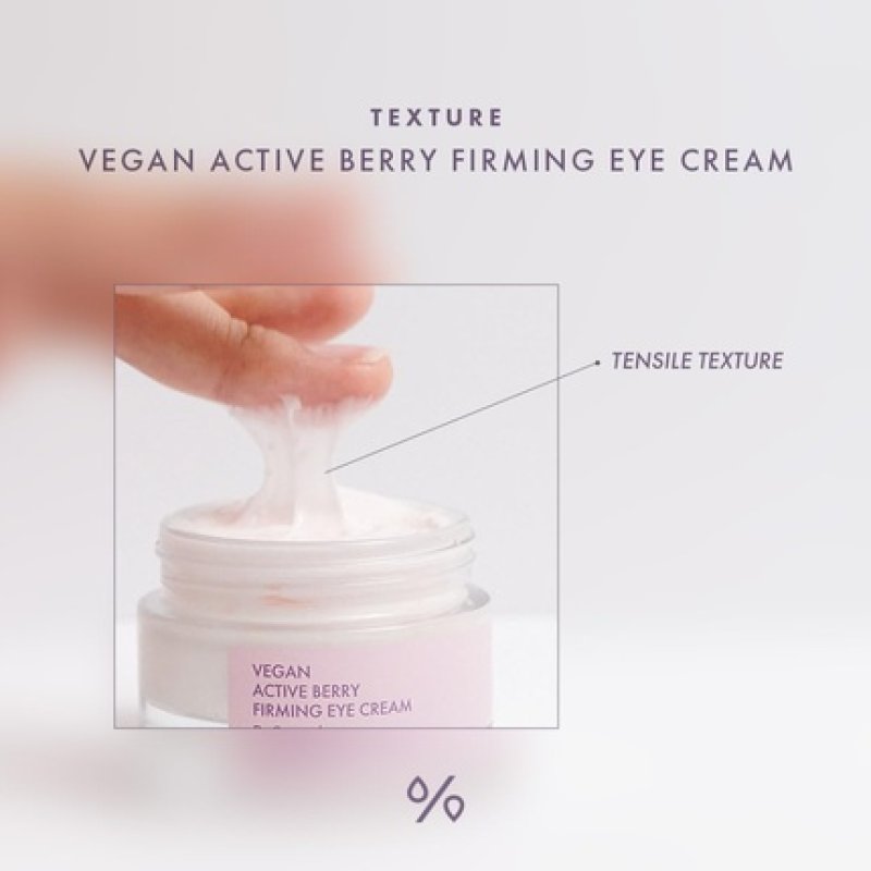 Dr. Ceuracle Vegan Active Berry Firming Eye Cream with Applicator Gua Sha Resveratrol Hydrating Anti-Aging Serum French