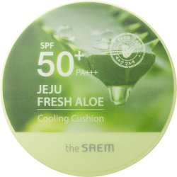 Jeju Fresh Aloe Cooling Cushion Natural Beige Makeup Cushion 12g