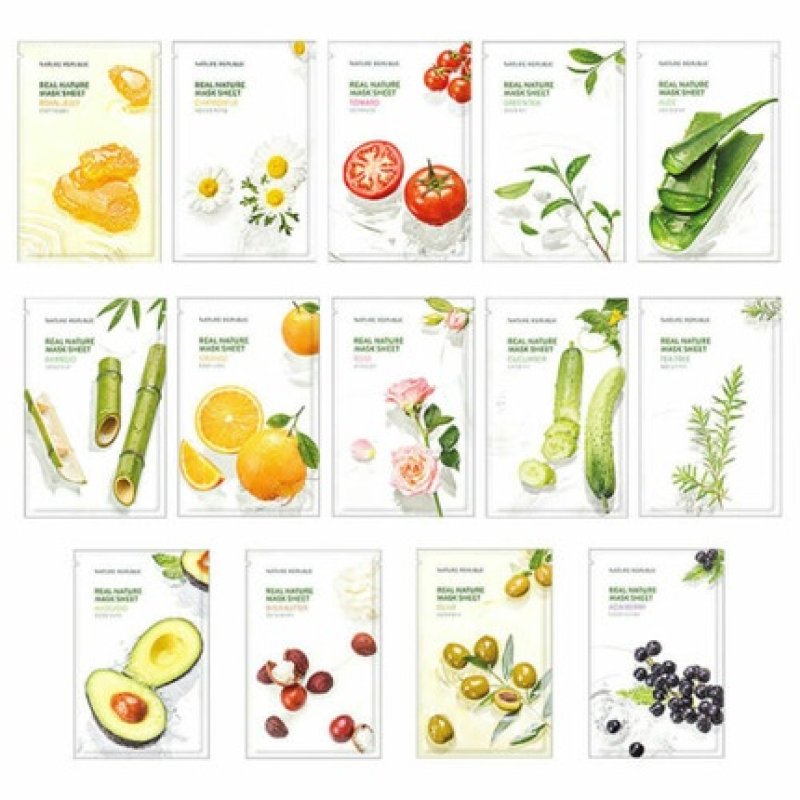 Nature Republic Real Nature Mask Sheet 23ml