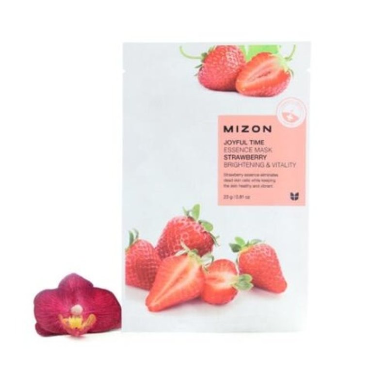 Mizon Joyful Time Strawberry Essence Mask 1pc 23g
