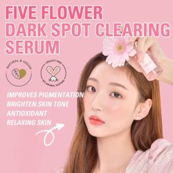 Milk Touch 5 Flower Dark Spot Correcting Serum with Vitamin C and 5 Flower Extracts