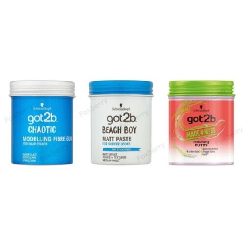 SCHWARZKOPF Got2b Hair Chaotic Molding Gum Made4Mess