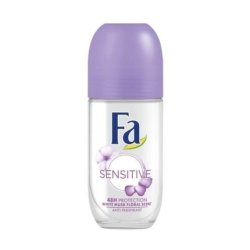 Fa Invisible Sensitive Antiperspirant Deodorant Roll On for Women 50ml