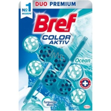 Bref Toilet Block 2x50g Color Activ Ocean - Bref