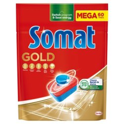 Somat Gold Dishwasher Tablets - 60 Pieces