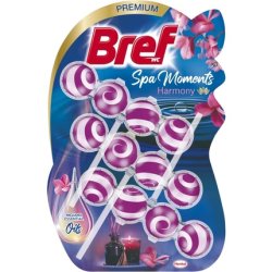 Henkel Bref Toilet Bowl Cleaner Spa Moments Harmony Balls 3x50g 9
