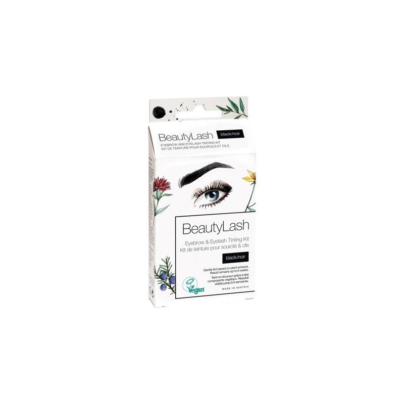 Beautylash Vegan Eyelash And Eyebrow Dye Kit Black