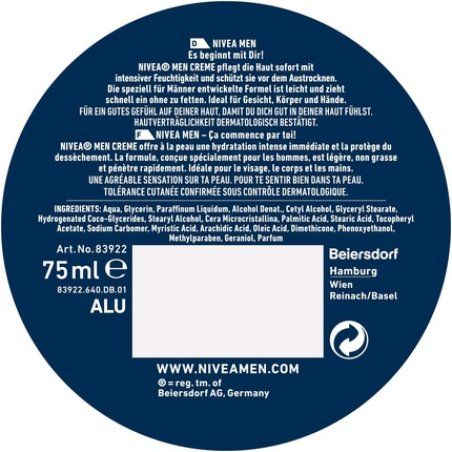 Nivea for Men Cream 75ml