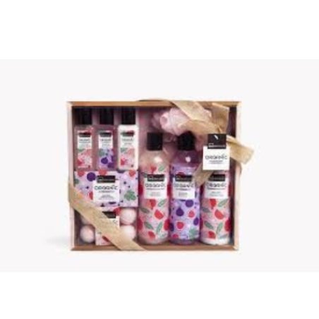 Aquarius 2024 Organic Bath Set With 6 Bombs And Various Bath Products