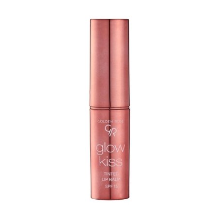 Golden Rose Cosmetics Glow Kiss Tinted Lip Balm with SPF15 Vegan Formula Vanilla Latte