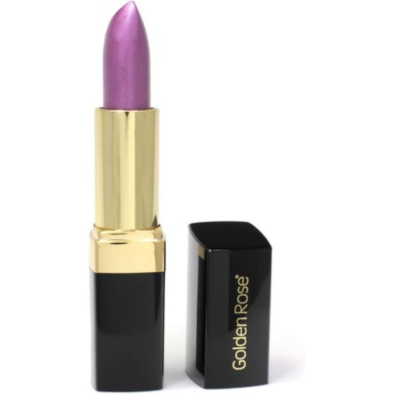 Golden Rose Frosted Medium Purple Lipstick