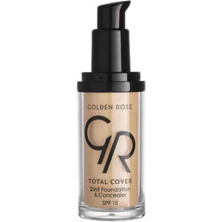 Golden Rose Total Cover 2 in 1 SPF15 Foundation & Concealer 05 Cool Sand