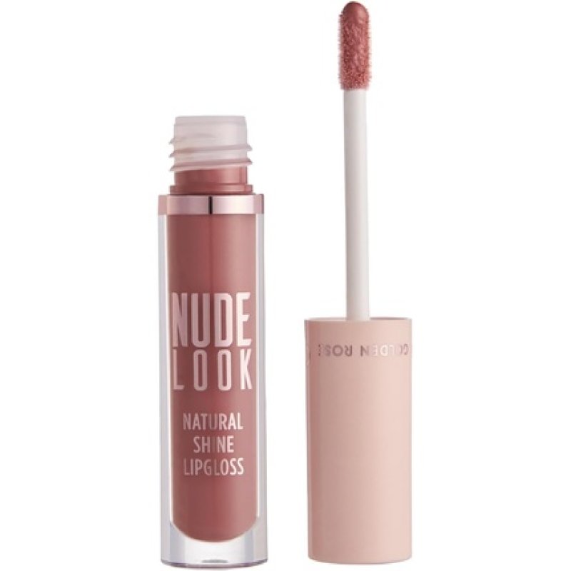 Golden Rose Nude Look Natural Shine Lipgloss 04 Peachy Nude