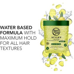Redone Hair Gel Olive Oil Styling Gel Adds Shine and Tames Split Ends Provides Weightless and Superior Hold 236ml