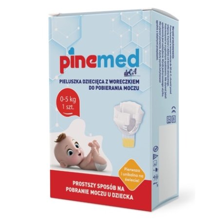 Pinemed Pediatric Urine Collection Bag 0-5 Kg, Single Pack