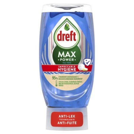Dreft Hand Dishwashing Liquid Max Power Hygiene