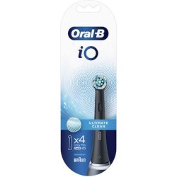 Oral B Toothbrush Spare Parts Io Ultimate Clean Black 1x4