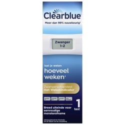 Clearblue Digital Pregnancy Test With Weeks Indicator