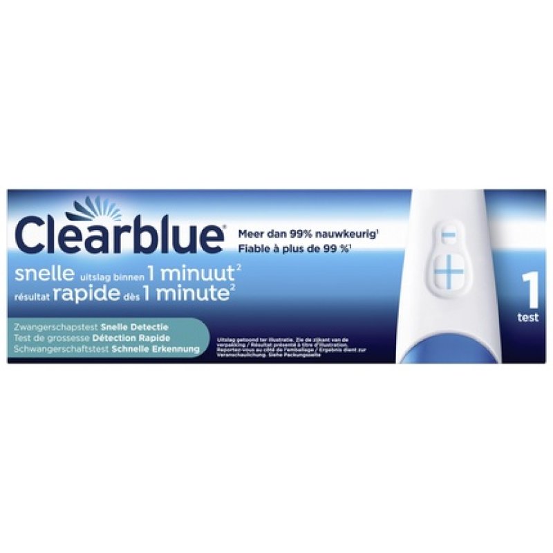 Clearblue One Step Pregnancy Test