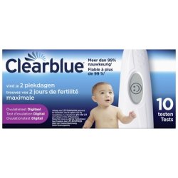 Clearblue Digital Ovulation Test With 10 Sticks