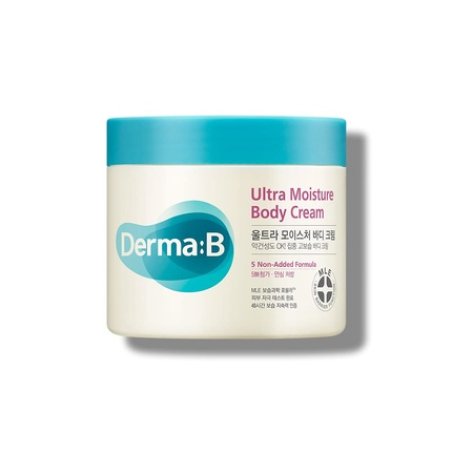 Derma B Ultra Moisture Body Cream with Olive Oil and Allantoin 14.54 Fl Oz 430ml