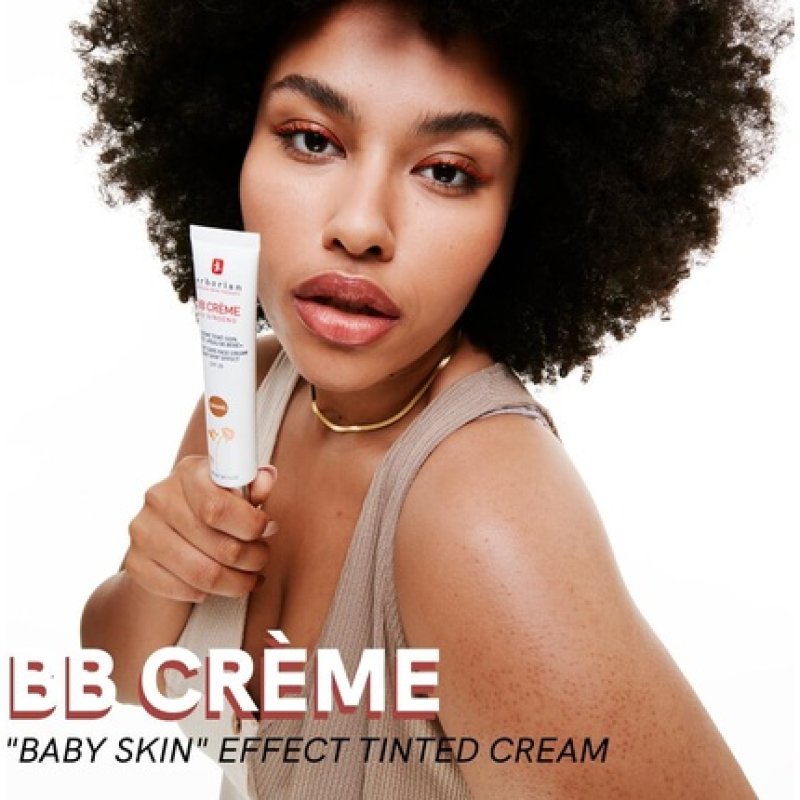 Erborian BB Cream with Ginseng Complexion Cream 'Baby Skin' Effect Korean Treatment 5-in-1 SPF 20 40ml