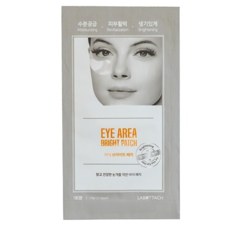 Wooshin Labottach Eye Area Bright Patch Brightening Eye Care Mask For Under-Eye Skin, 1 Pair