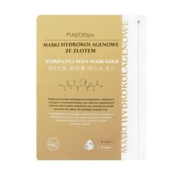 Purederm Hydrocolloid Masks With Gold, 25 Pieces