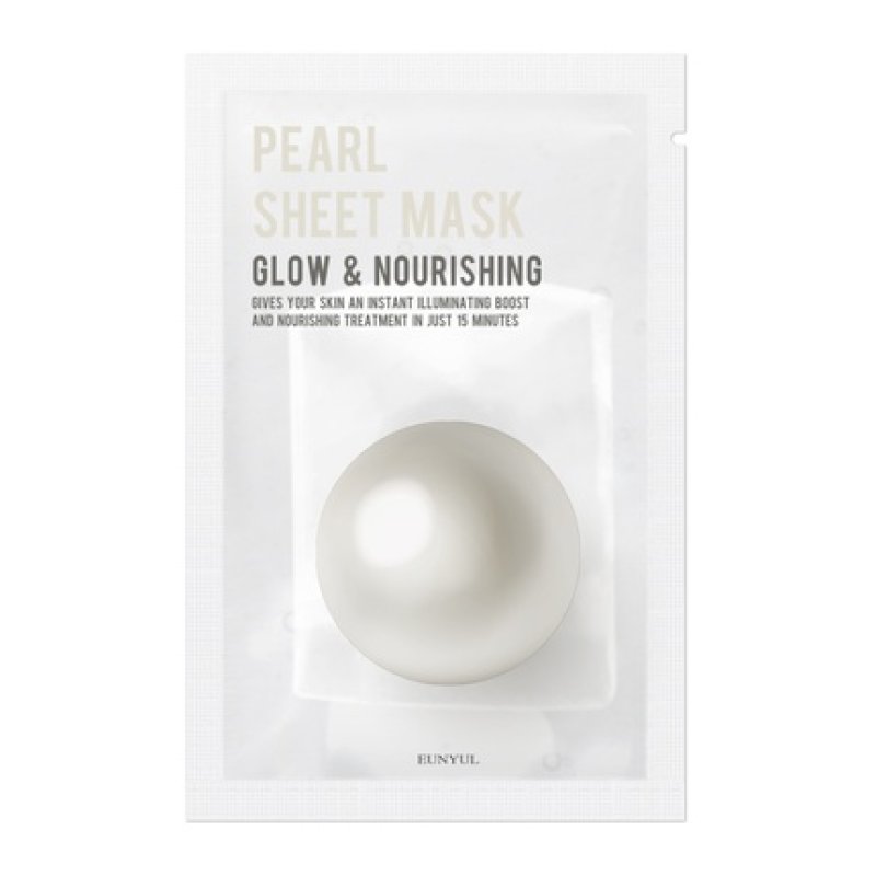 Eunyul Sheet Mask Pearl Brightening And Nourishing Face Mask With Pearls 22ml