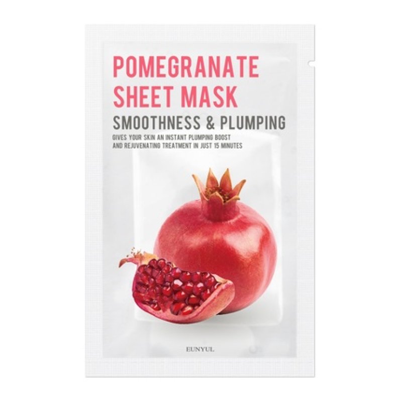 Eunyul Sheet Mask Pomegranate Firming And Smoothing Face Mask 22ml