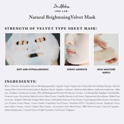 Dr. Althea Natural Brightening Velvet Mask - Pack of 6