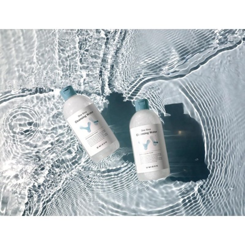 MIZON Micellar Cleansing Water with Probiotics Facial Cleanser Makeup Remover Natural Ingredients for Sensitive Skin