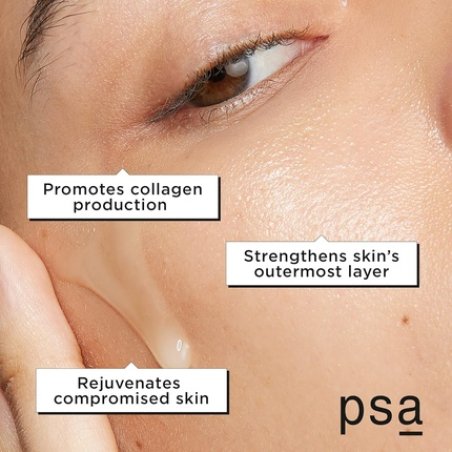 PSA GOALS Multi Acids & Probiotics Perfecting Night Serum Exfoliating Night Serum with Glycolic, Lactic, Pyruvic, BHA &