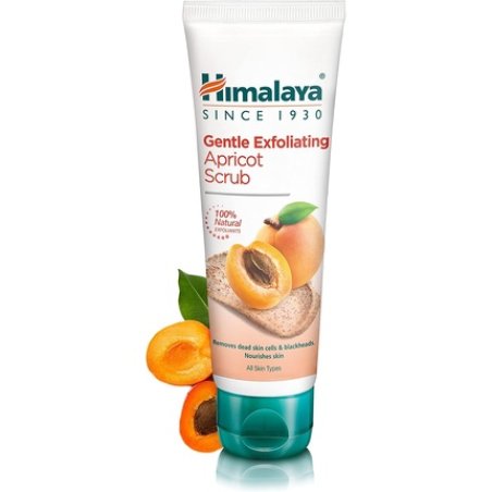 Himalaya Gentle Exfoliating Apricot Scrub for All Skin Types 75ml