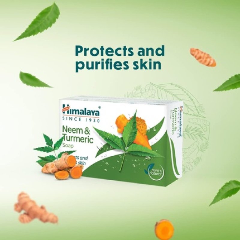 Himalaya Neem & Turmeric Soap 75g