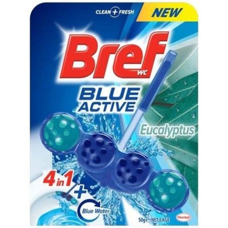 Bref Blue Active Eucalyptus Toilet Cleaner 50g