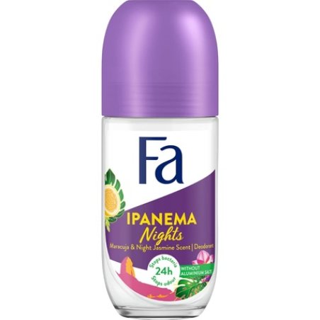 Fa Ipanema Nights Maracuja 24h Roll On Deodorant, 50ml