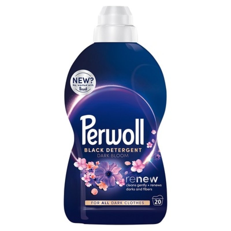 Perwoll Renew Black Liquid Laundry Detergent Dark Bloom 1000ml