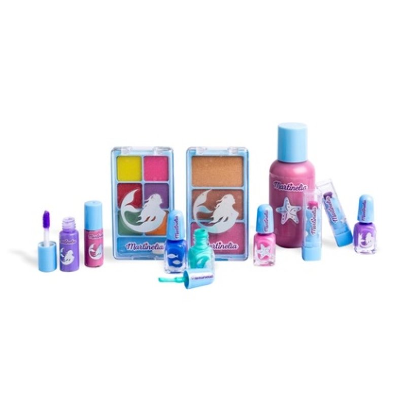 Martinelia Mermaid Makeup Set for Kids - Beauty Set for Girls